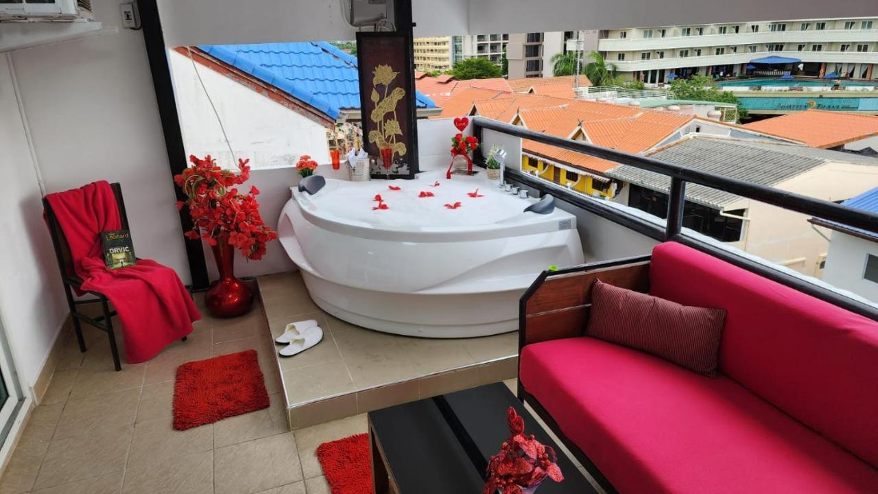 Happy Beach Jomtien Guesthouse Exterior foto